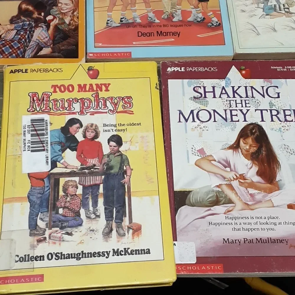 vintage paperbacks, Dell‎ Yearling publishing line popular in the 80s & 90S